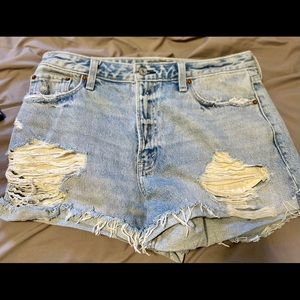 Abercrombie Jean Shorts